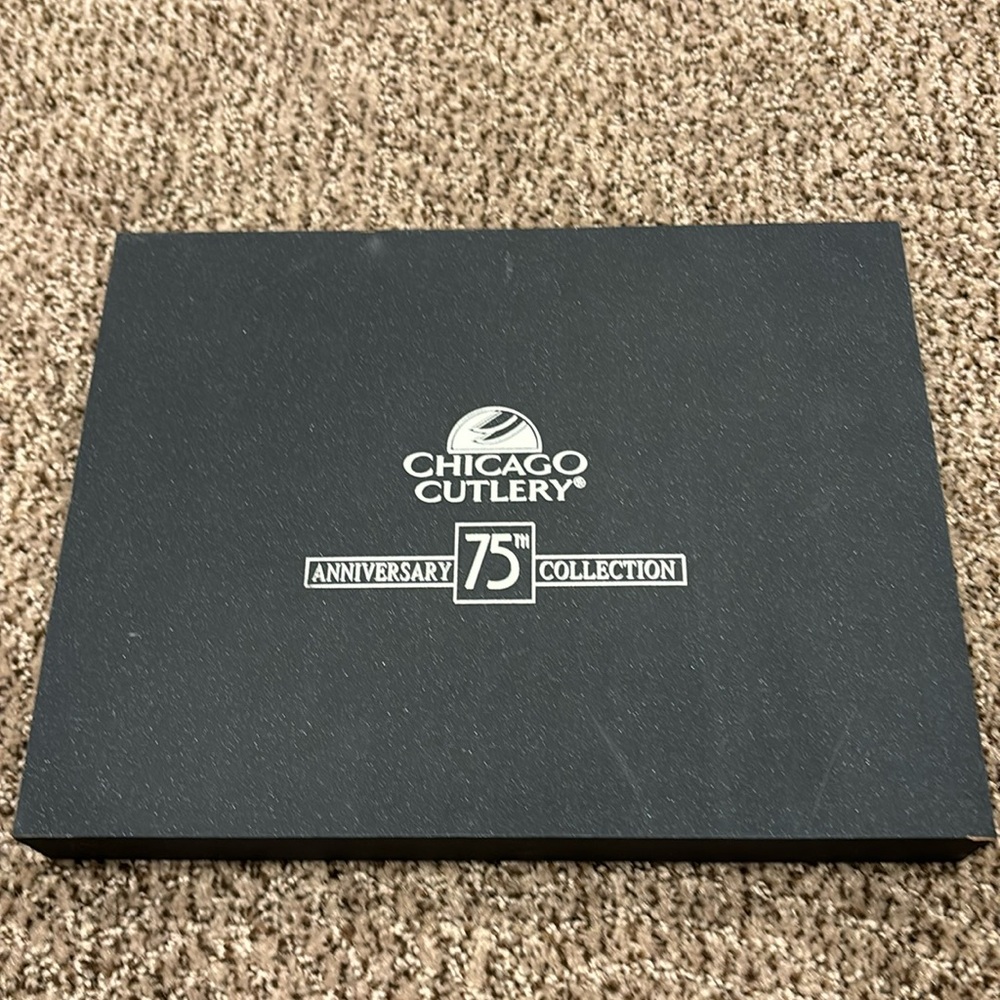 Set of 8 Chicago Cutlery 75th Anniversary knives